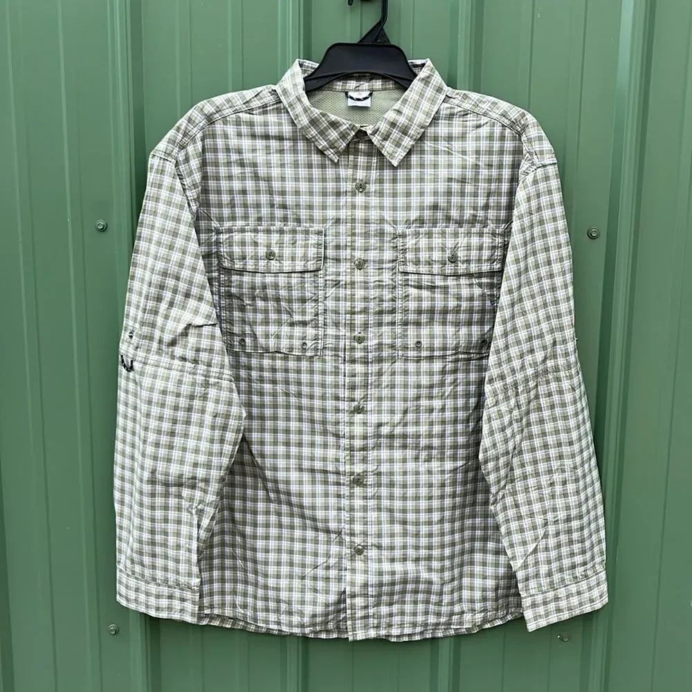Men's Upstream Outdoor Shirt with Long Sleeves, UPF 50+, Size XL